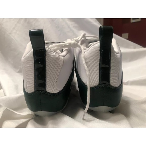 NEW Reebok NFL Football Cleats Green/Wht Size 15 - Picture 4 of 5
